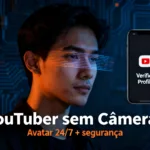 YouTuber sem câmera: a era do avatar 24/7 (e como se proteger dos golpes)