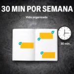 Rotina semanal de 30 minutos para planejar a vida (sem virar refém da agenda)